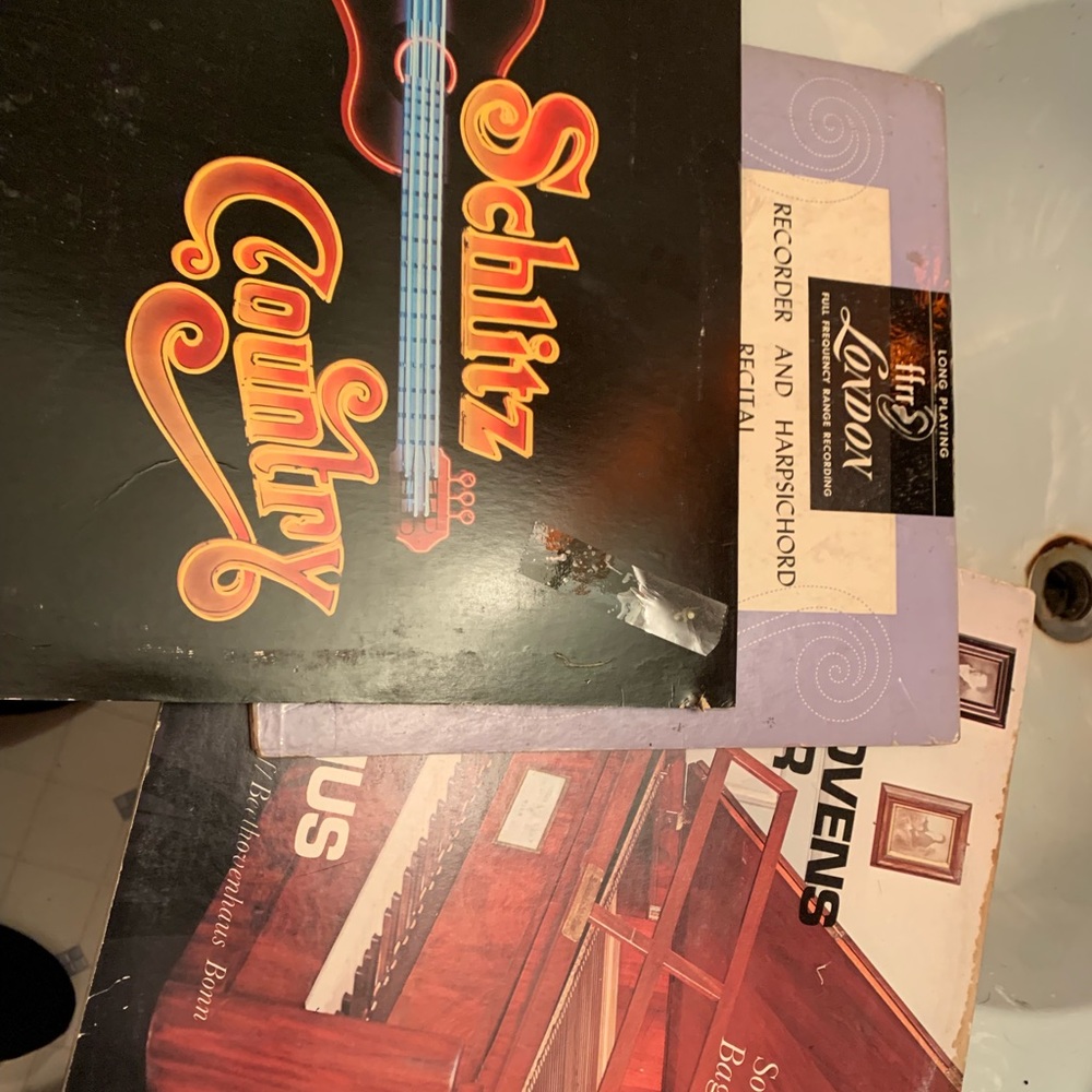 Three variety record bundle